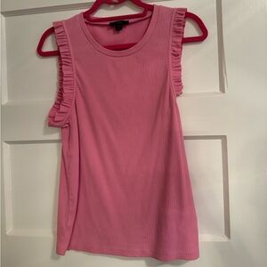 Pink J Crew Tank